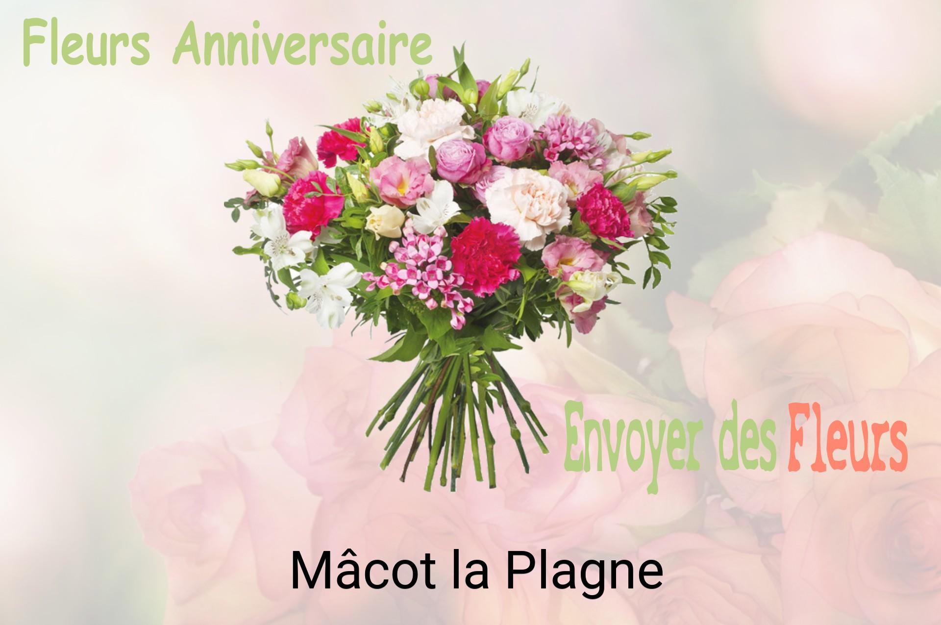 Bouquet de fleurs d’anniversaire livré à Mâcot-la-Plagne