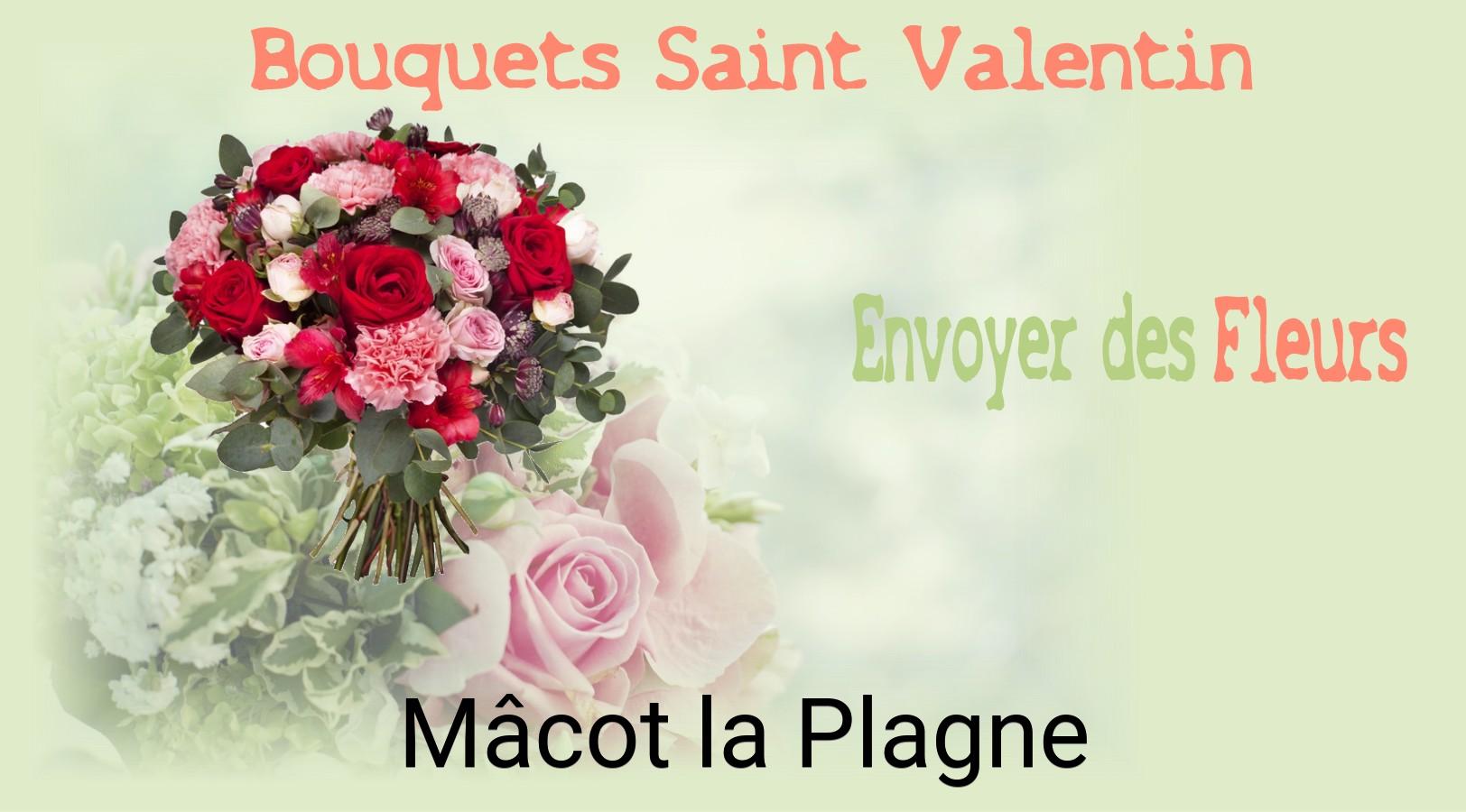 Roses de Saint-Valentin livrées à Mâcot-la-Plagne